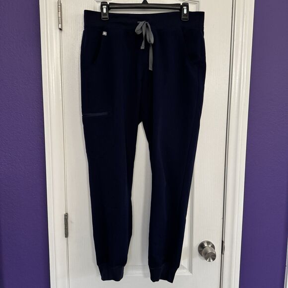 FIGS Zamora 2.0 Jogger Scrub Pants Navy Blue W18SW2005 PO 3641 Size Medium - Picture 12 of 12